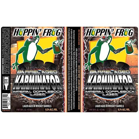 Hoppin' Frog Barrel Aged Karminator Lager