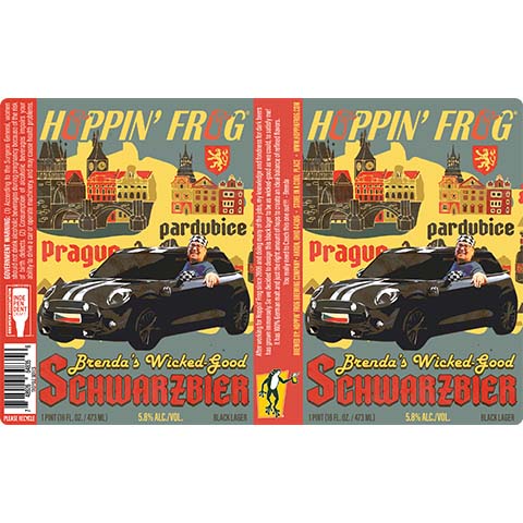 Hoppin' Frog Brenda's Wicked Good Schwarzbier