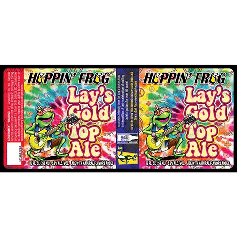 Hoppin' Frog Lay's Gold Top Ale