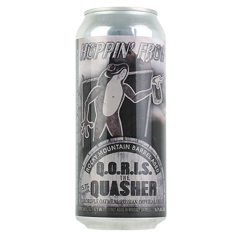 Hoppin' Frog Rocky Mountain Barrel-Aged Q.O.R.I.S. the Quasher Quadruple Imperial Stout