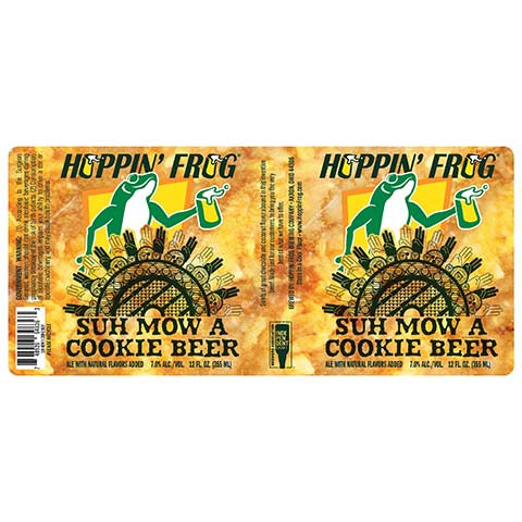 Hoppin' Frog Suh Mow A Cookie Beer
