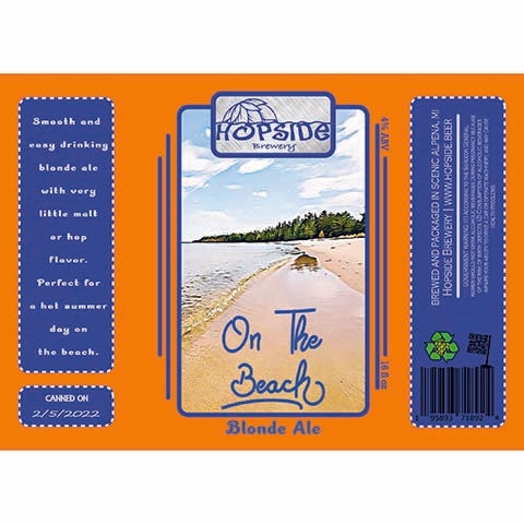 Hopside On The Beach Blonde Ale