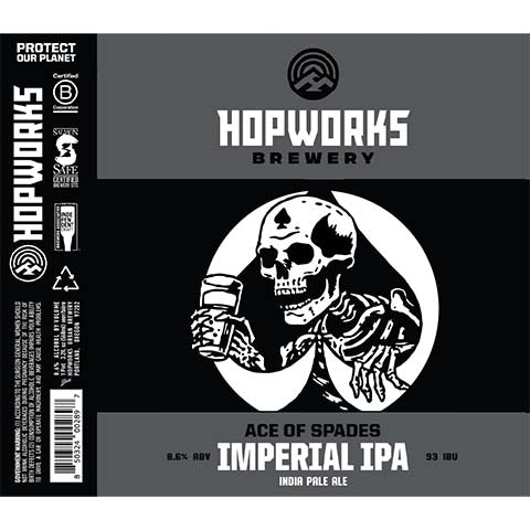 Hopworks Ace of Spades Imperial IPA