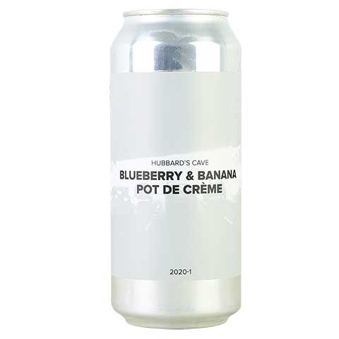 Hubbard's Cave Blueberry & Banana Pot De Crème Imperial Stout