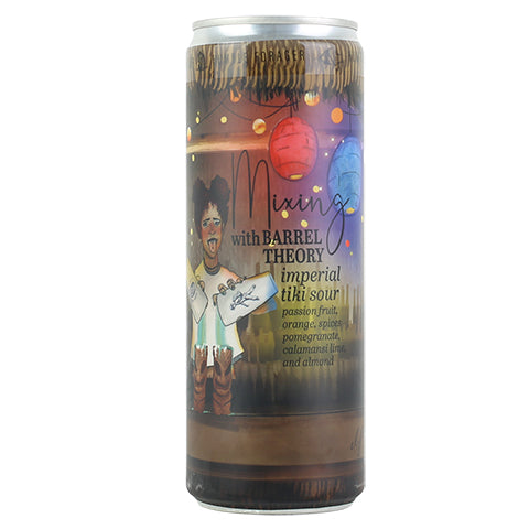 Humble Forager Mixing With Barrel Theory Imperial Tiki Sour