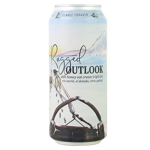 Humble Forager Rugged Outlook V1: DDH Honey Oat Cream Triple IPA
