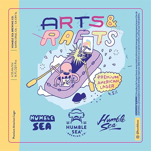 Humble Sea Arts & Rafts American Lager