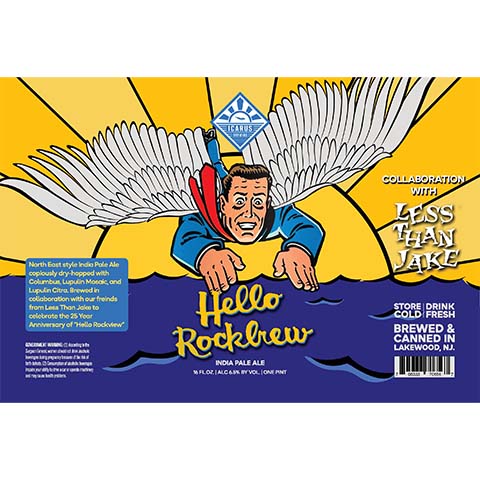 Icarus Fistful Hello Rockbrew IPA