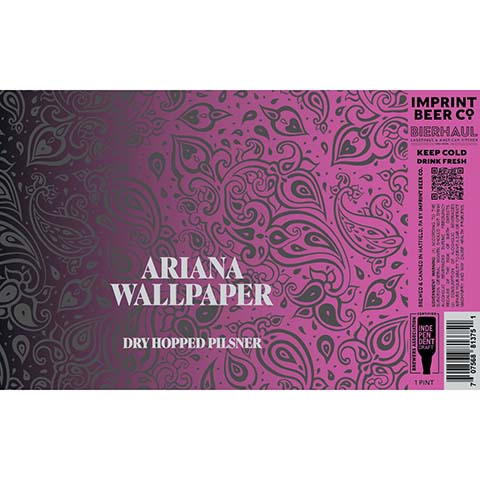 Imprint Beer Ariana Wallpaper Pilsner – CraftShack - Buy craft beer online.