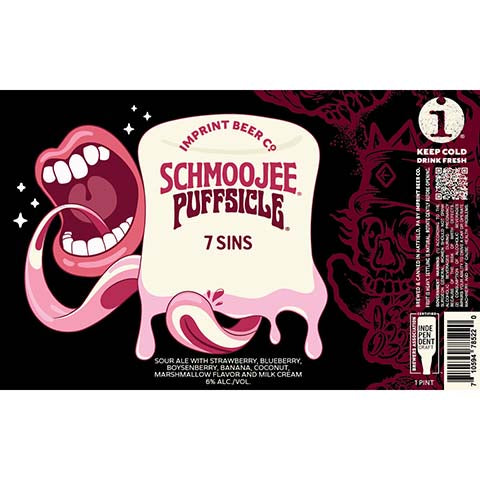 Imprint Beer Schmoojee Puffsicle 7 Sins Sour Ale