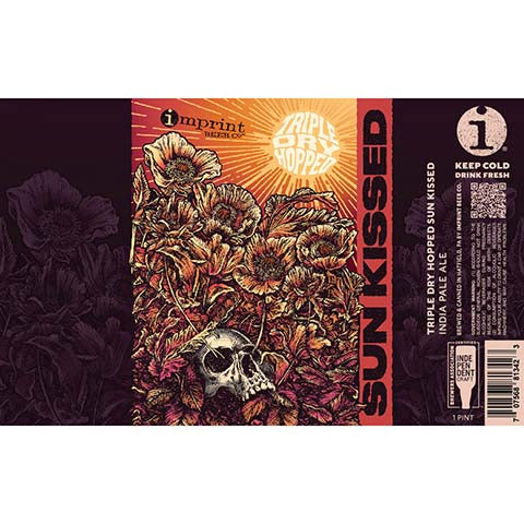 Imprint Beer Sun Kissed TDH IPA