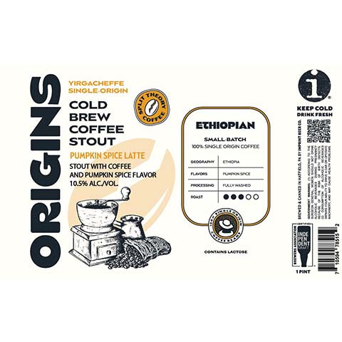 Imprint Origins Pumpkin Spice Latte Stout
