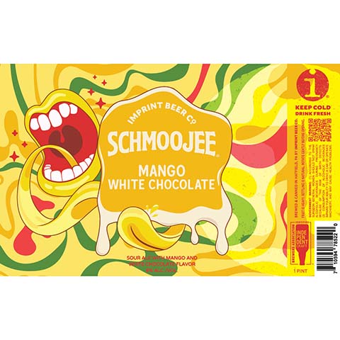 Imprint Schmoojee Mango White Chocolate Sour