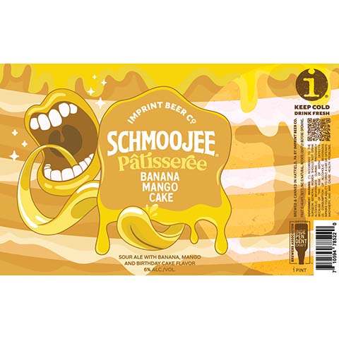 Imprint Schmoojee Patisseree Banana, Mango, Cake Sour