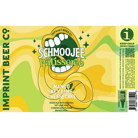 Imprint Schmoojee Patisseree Mango Key Lime Cheesecake Sour
