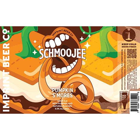 Imprint Schmoojee Pumpkin S'mores Sour
