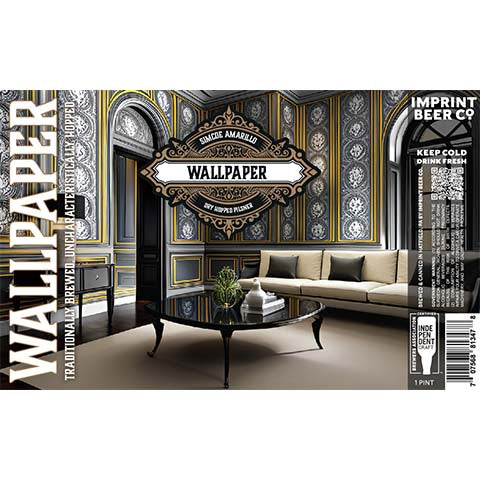 Imprint Wallpaper - Simcoe Amarillo Pilsner