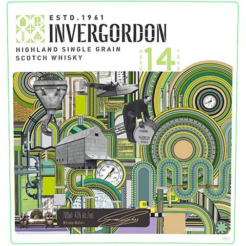 Invergordon 14-Year-Old Highland Single Grain Scotch Whisky