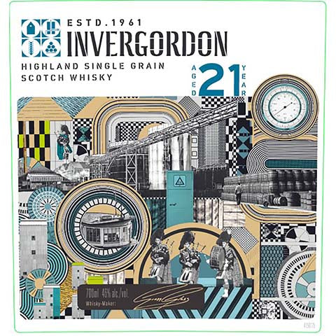 Invergordon 21-Year-Old Highland Single Grain Scotch Whisky – Buy