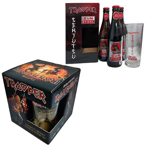 Iron Maiden Trooper Senjutsu + Legacy of the Beast Tour Dual Gift Box Set