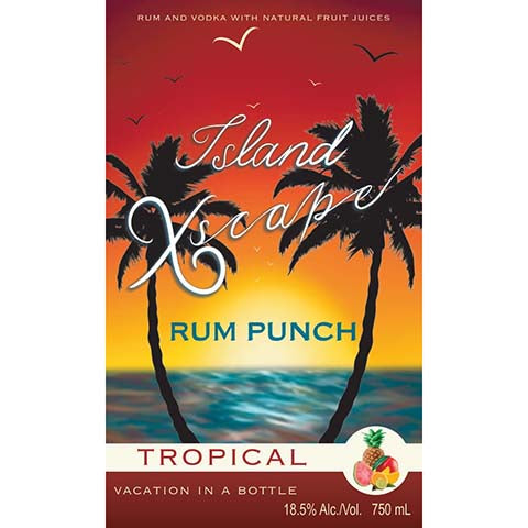 Island Xcape Tropical Rum Punch