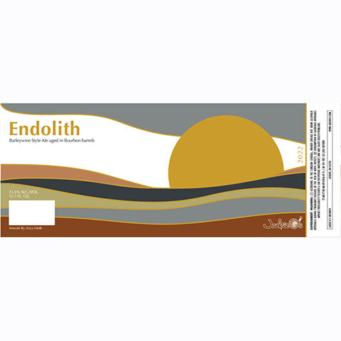 Jackie O's Endolith Barleywine Style Ale Aged In Bourbon Barrels