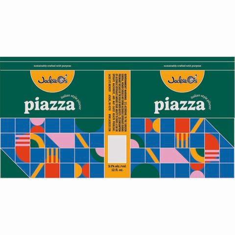 Jackie O's Piazza Pilsner