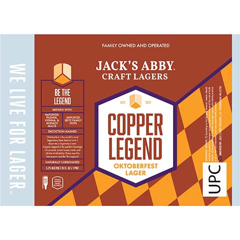 Jack's Abby Copper Legend Oktoberfest Lager – CraftShack - Buy
