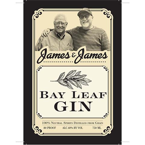 James & James Bay Leaf Gin