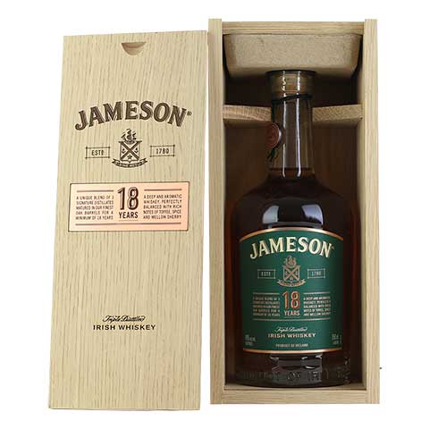 Jameson 18 Year Old Whiskey