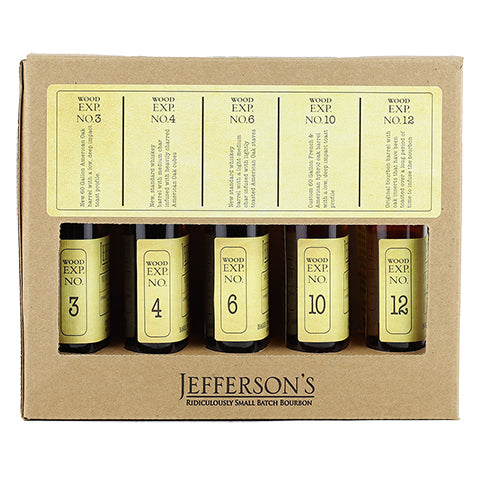 Jefferson's Wood Experiment Collection Pack – Buy Liquor Online