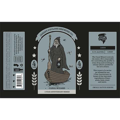 Jersey Cyclone Canal Wizard Lager