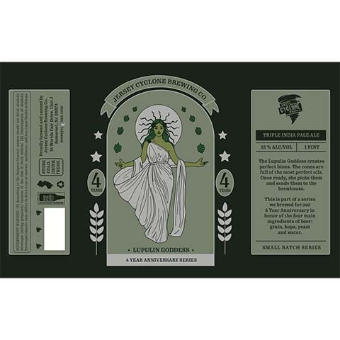 Jersey Cyclone Lupulin Goddess TIPA