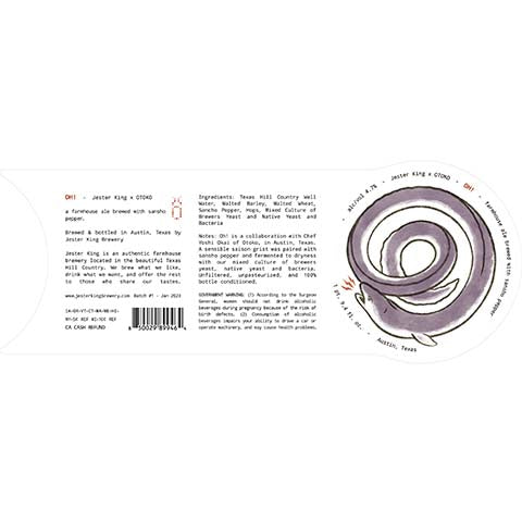 Jester King Oh! Sour