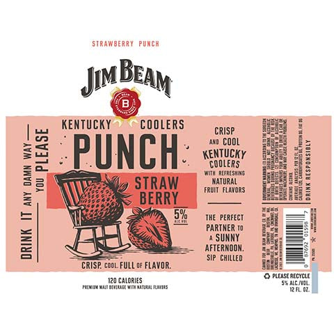 Jim Beam Strawberry Punch