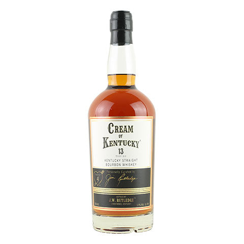 Jim Rutledge Cream of Kentucky 13 Years Old Straight Bourbon Whiskey