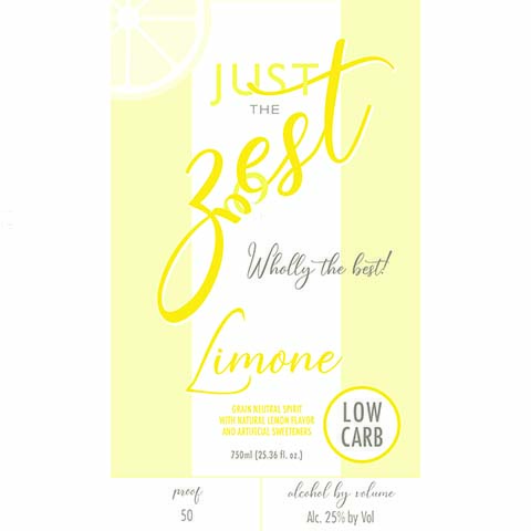 Just The Zest Limone