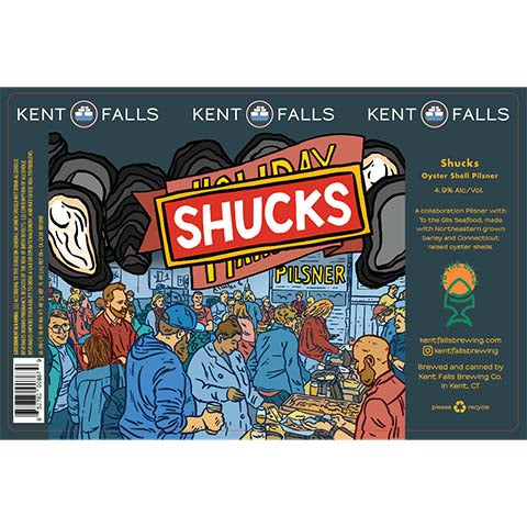 Kent Falls Shucks Pilsner