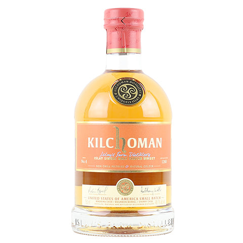 Kilchoman U.S. Small Batch Limited Edition Single Malt Scotch Whisky Batch No. 4