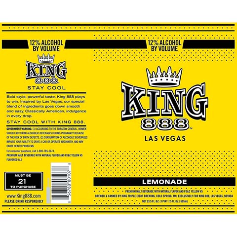 King 888 Lemonade
