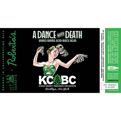 Kings County Brewers Collective A Dance with Death Lager
