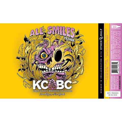 Kings County Brewers Collective All Smiles Pilsner