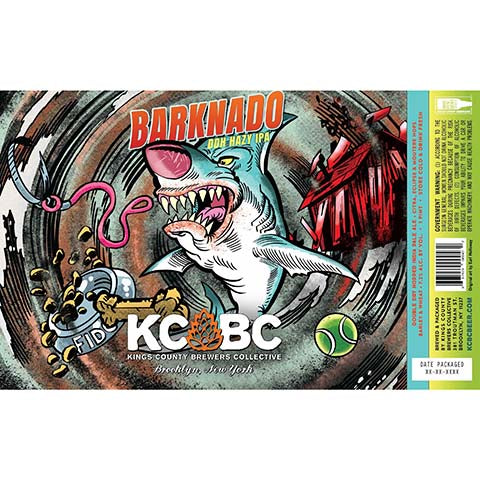 Kings County Brewers Collective Barknado Hazy IPA