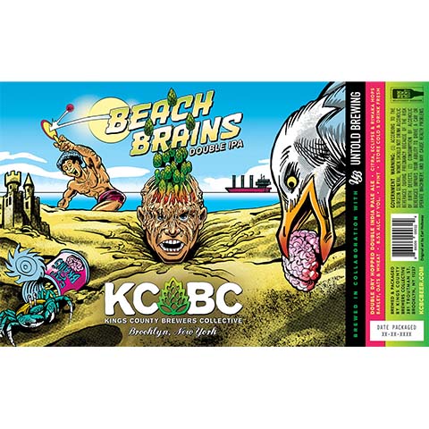 Kings County Brewers Collective Beach Brains DIPA
