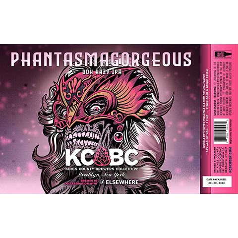 Kings County Brewers Collective Phantasmagorgeous DDH Hazy IPA