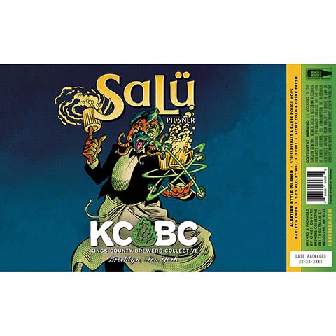 Kings County Brewers Collective Salu Pilsner