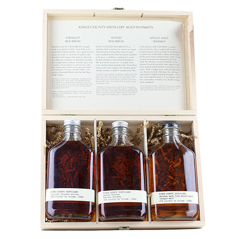 Kings County Distillery, Aged Whiskey Gift Set