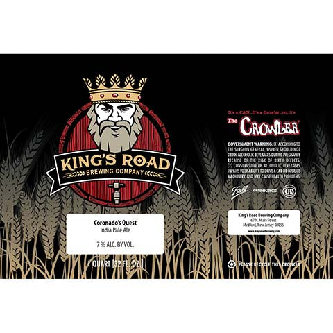 King's Road Coronado's Quest IPA