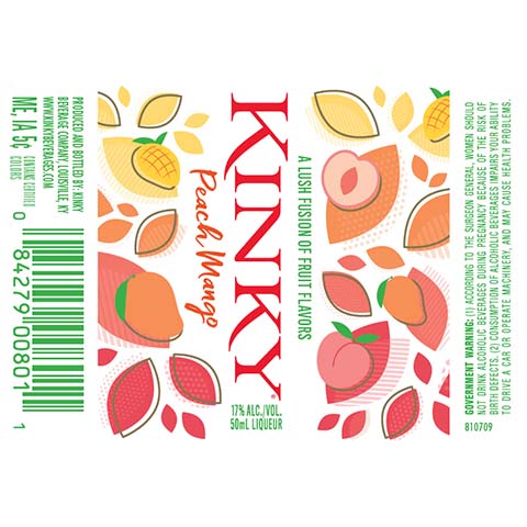 Kinky Peach Mango Liqueur