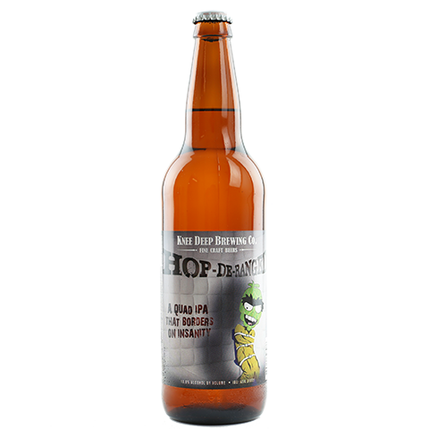 Knee Deep Hop De-Ranged 4X IPA